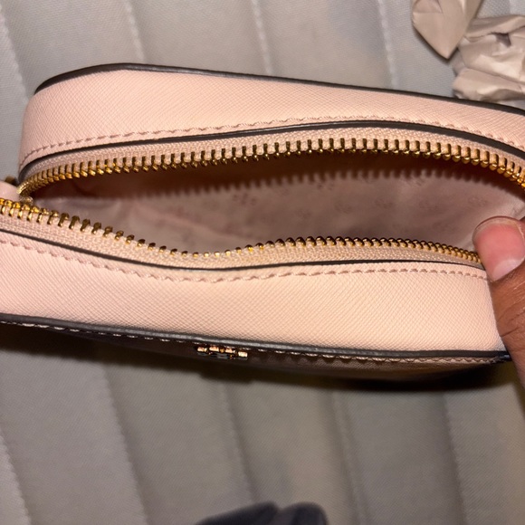 Tory Burch Pink and Gold Crossbody Bag - Picture 6 of 9